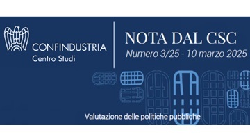 Nota dal CSC - Sostenibilità e circolarità delle imprese italiane