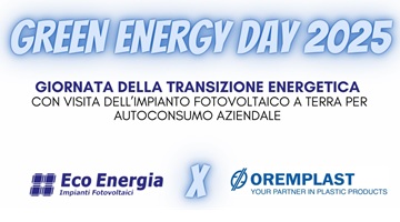 Green Energy Day – visita impianto fotovoltaico Oremplast a Massa Lombarda (RA)