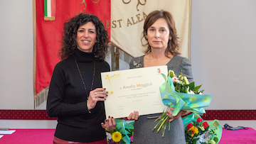 L'imprenditrice Amalia Maggioli riceve il Premio Donne Imprenditrici del Comune di Rimini