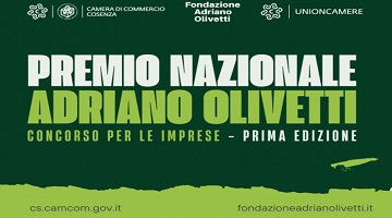 Premio nazionale Olivetti, adesioni entro il 15 marzo