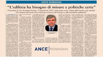 Ance Romagna-Intervento del Presidente Ulisse Pesaresi su Il Sole 24 Ore
